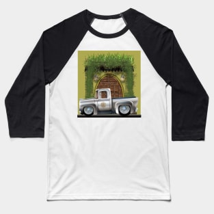 CS Cartoon Machines PickUp Truck And House 333 V 1.1. Baseball T-Shirt